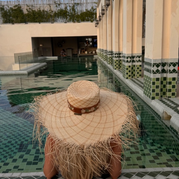 CAMILA STRAW HAT - Picture 6 of 11